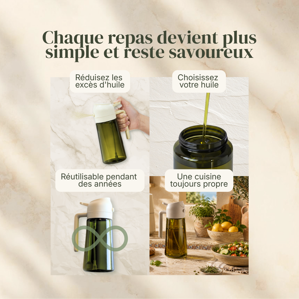 Le vaporisateur indispensable pour votre cuisine